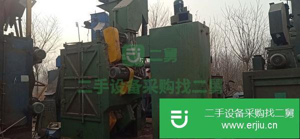 河北出售二手吊鉤式拋丸機，3個7.5kw拋丸器