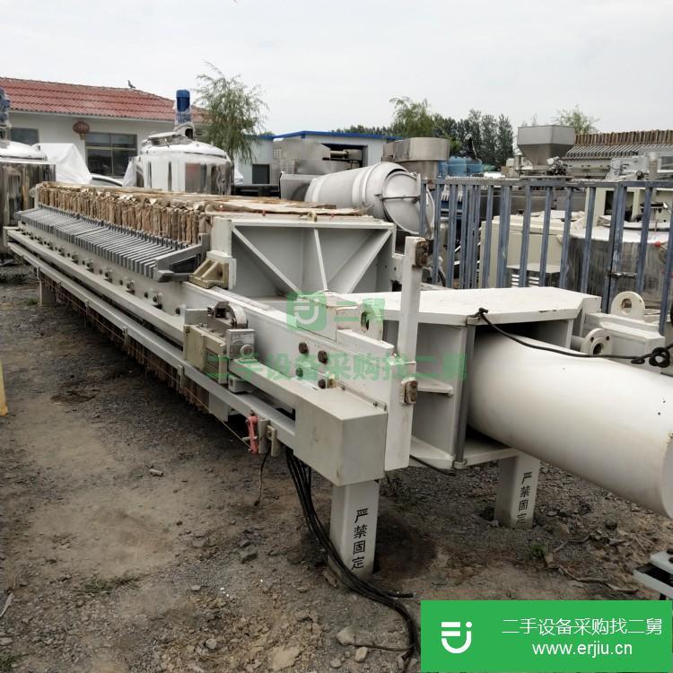 山東出售二手400平方隔膜壓濾機