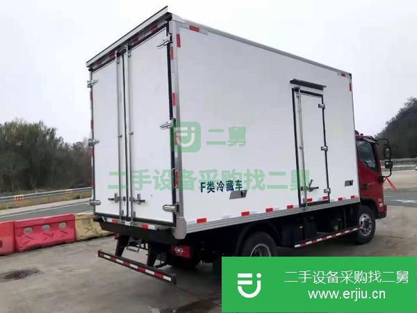 浙江出售二手福田奧鈴自動擋冷藏車