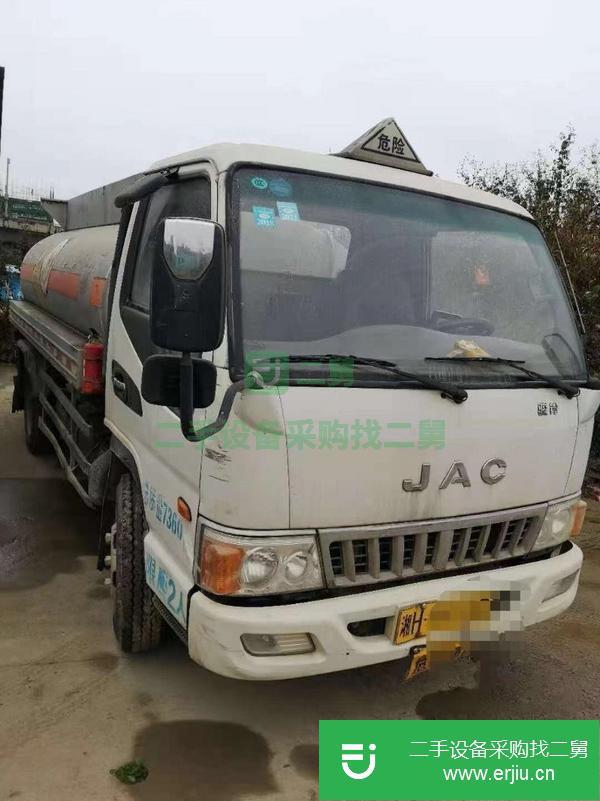 貴州出售二手江淮5噸油罐車車況精良可以提檔