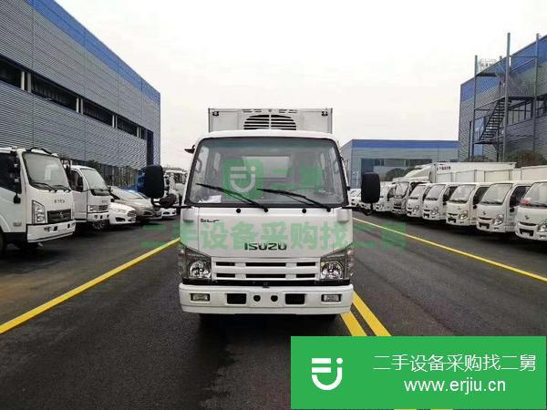 湖北出售二手五十鈴藍牌115馬力冷藏車