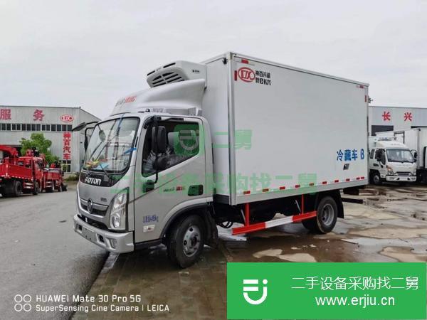 四川出售二手福田奧鈴4.2米129馬力發冷藏車