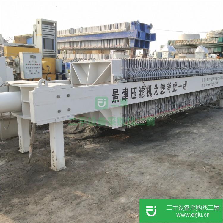 山東出售二手400平方隔膜壓濾機