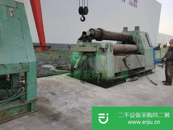 浙江出售二手25*2500三輥卷板機(jī)