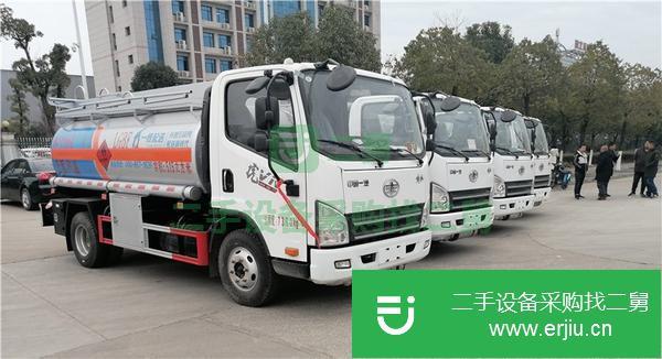 河北出售二手解放5噸加油車
