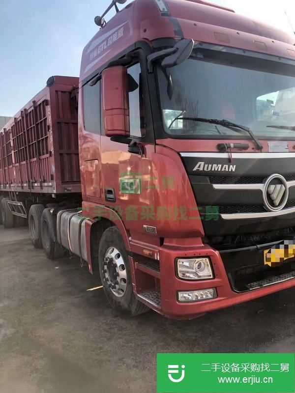 河北出售歐曼牽引車，430馬力國四雙驅，已檢車帶交強險