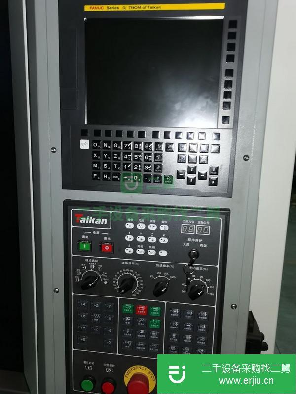 廣東出售二手臺群1165加工中心發那科系統主軸10000轉，三線軌T-V1165