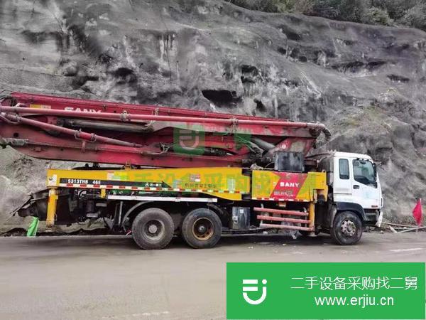 云南出售二手五十鈴46米泵車手續齊全