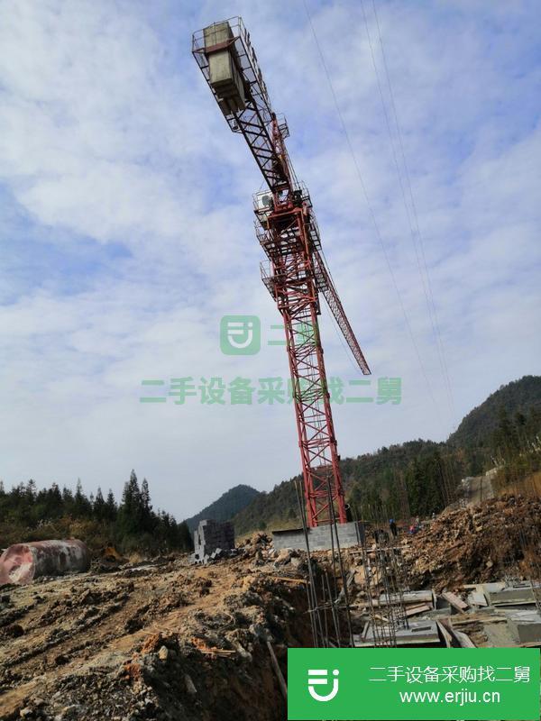 湖北出售二手迪俊5010塔吊