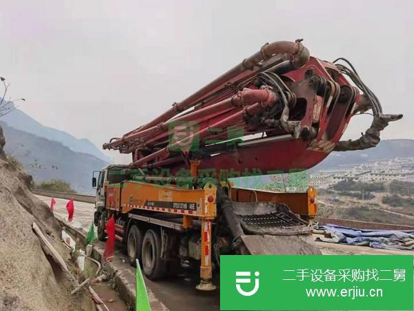 云南出售二手五十鈴46米泵車手續齊全
