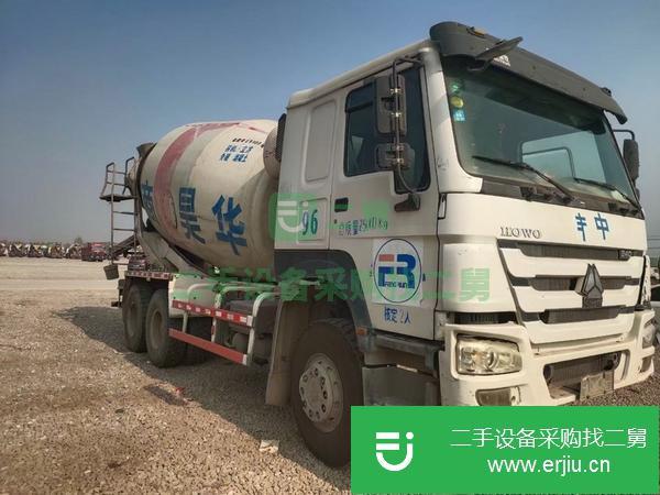 山西出售二手豪沃12方攪拌車國四排放原車原版全手續包提檔過戶可按揭付款
