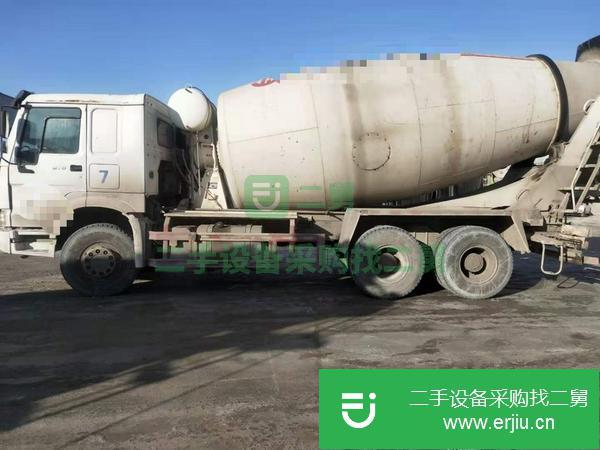 黑龍江出售二手國三三橋大14方攪拌車