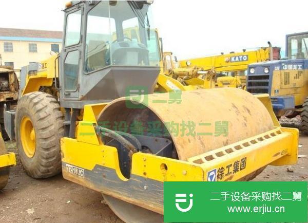 山西出售二手26噸震動壓路機徐工