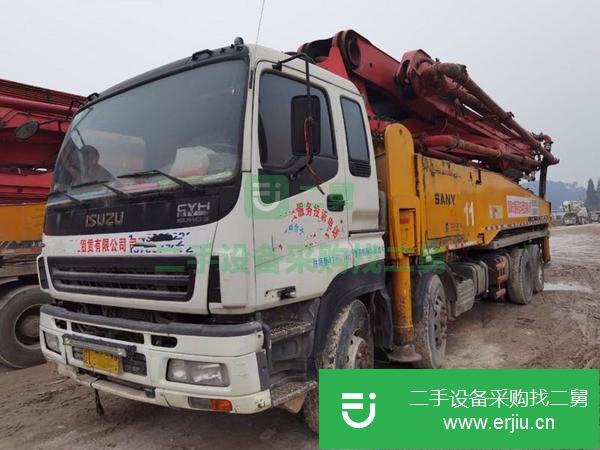 湖南出售二手三一50米泵車手續齊全