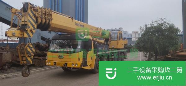 遼寧出售二手柳工50噸吊車個人干活車