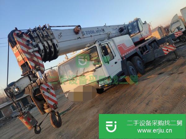 安微出售二手中聯90噸國三吊車車況好下行駕6萬公里.無事故