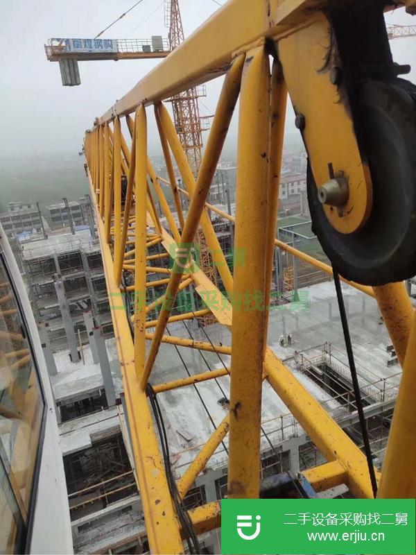 安徽出售二手廣西建機6012塔吊17年，安徽提貨