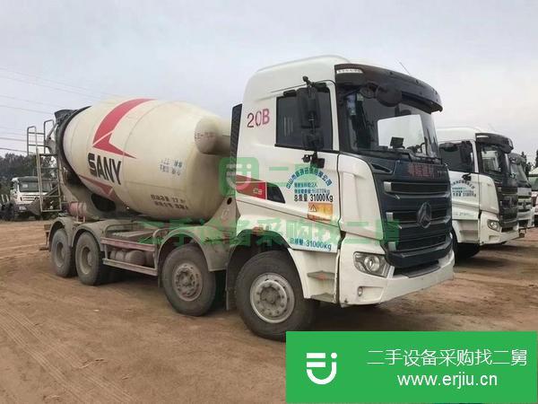 廣東出售二手三一國五攪拌車大12立方