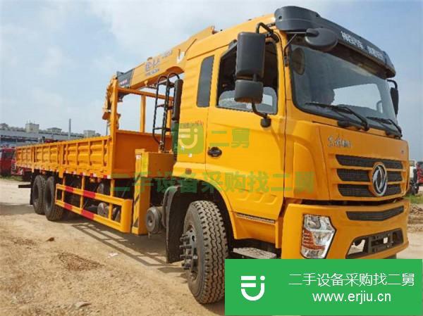 湖北出售二手12噸東風(fēng)長(zhǎng)興隨車(chē)吊