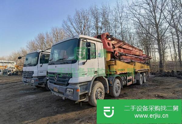 河北出售二手三一45米泵車