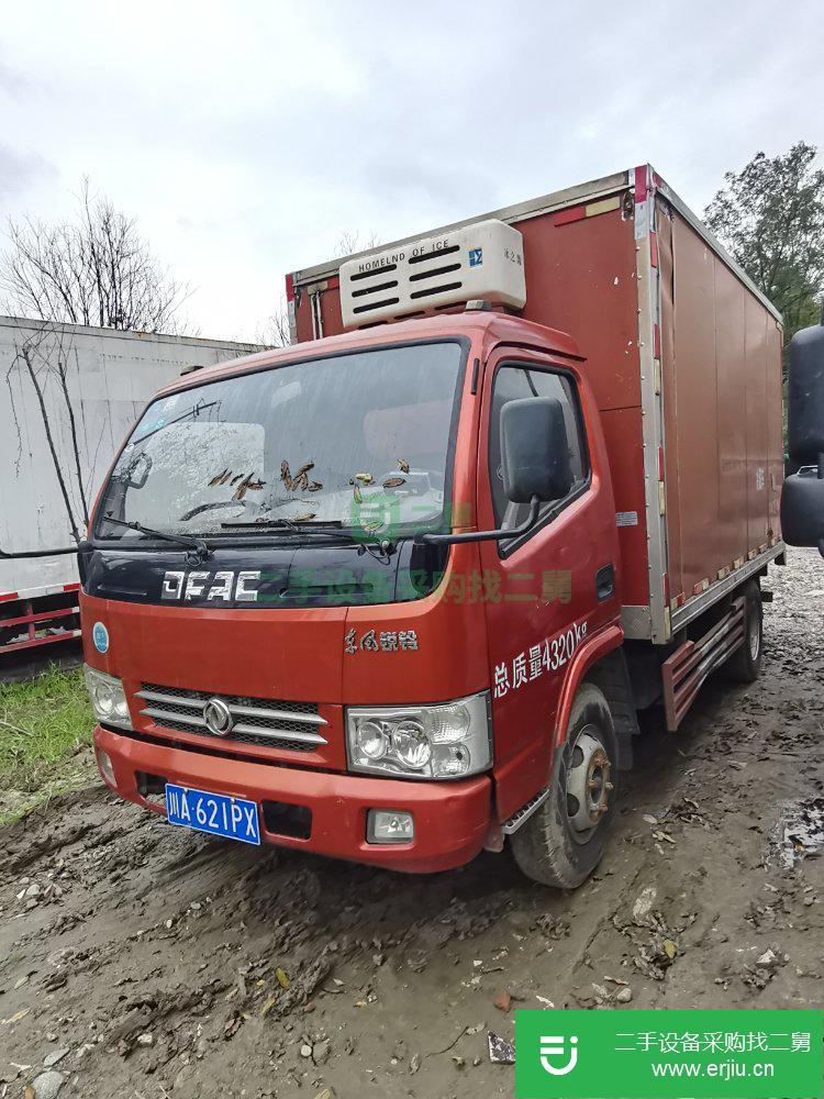 四川出售二手東風多利卡冷藏車115馬力國四冷藏車車況好，性能良好