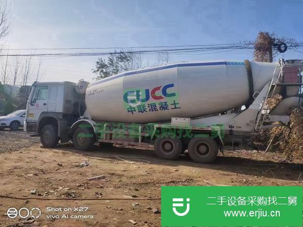 四川出售二手豪沃攪拌車拉22方國五排放可分期付款
