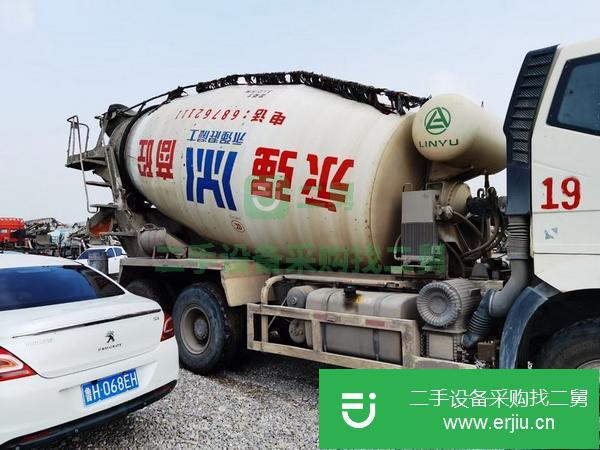 江西出售國四解放14方攪拌車 手續齊全包提檔過戶