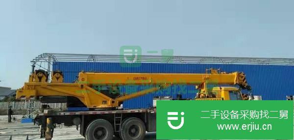 河南出售二手柳工十二噸國三吊車車況很好,全車無漏油