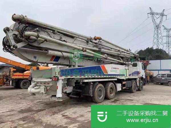 湖南出售二手中聯56米泵車車況精品漂亮