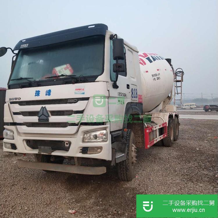 山東出售二手國五豪沃水泥攪拌車