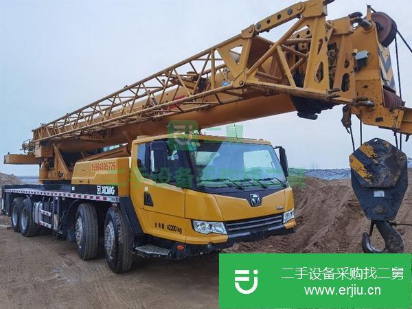 山東出售二手徐工國四50KA43.5米大臂吊車手續齊全
