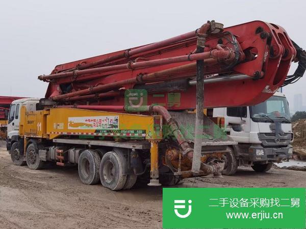 湖南出售二手三一50米泵車手續齊全