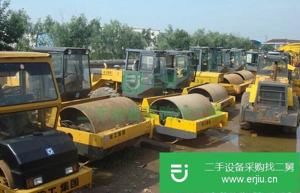 山西出售二手26噸震動壓路機徐工