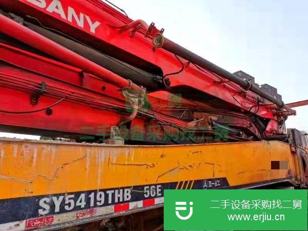 湖南出售二手奔馳56米泵車