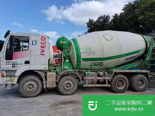 浙江出售二手紅巖杰獅輕量化攪拌車車況精品