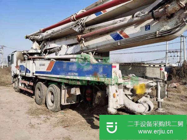 湖南出售二手中聯47米泵車精品車況，車輛手續齊全