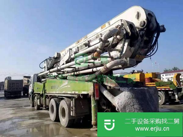 天津出售二手12年鴻得利47米泵車手續齊全