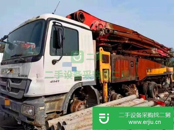 湖南出售二手奔馳56米泵車