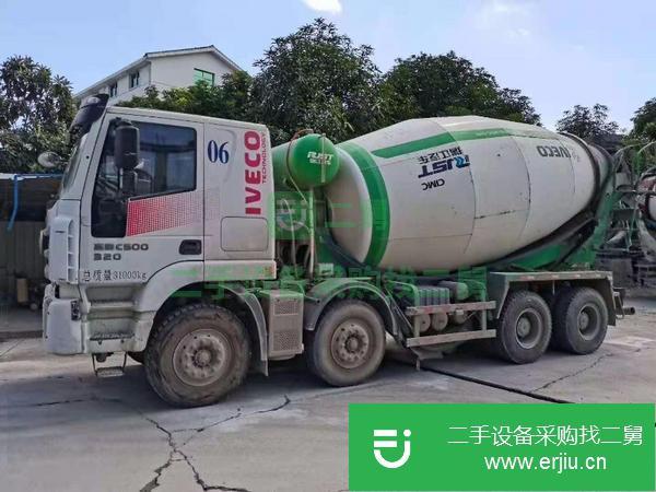 甘肅出售二手紅巖杰獅輕量化攪拌車車況精品