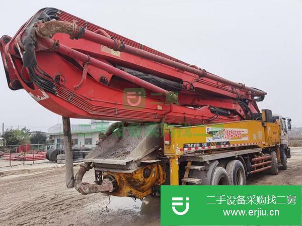 湖南出售二手三一50米泵車手續齊全