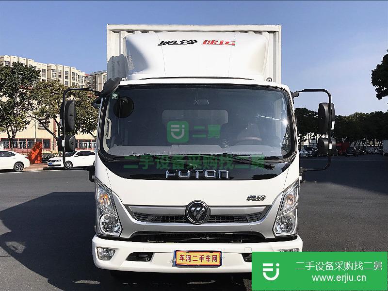 廣東出售二手福田奧鈴150馬力國五箱式貨車