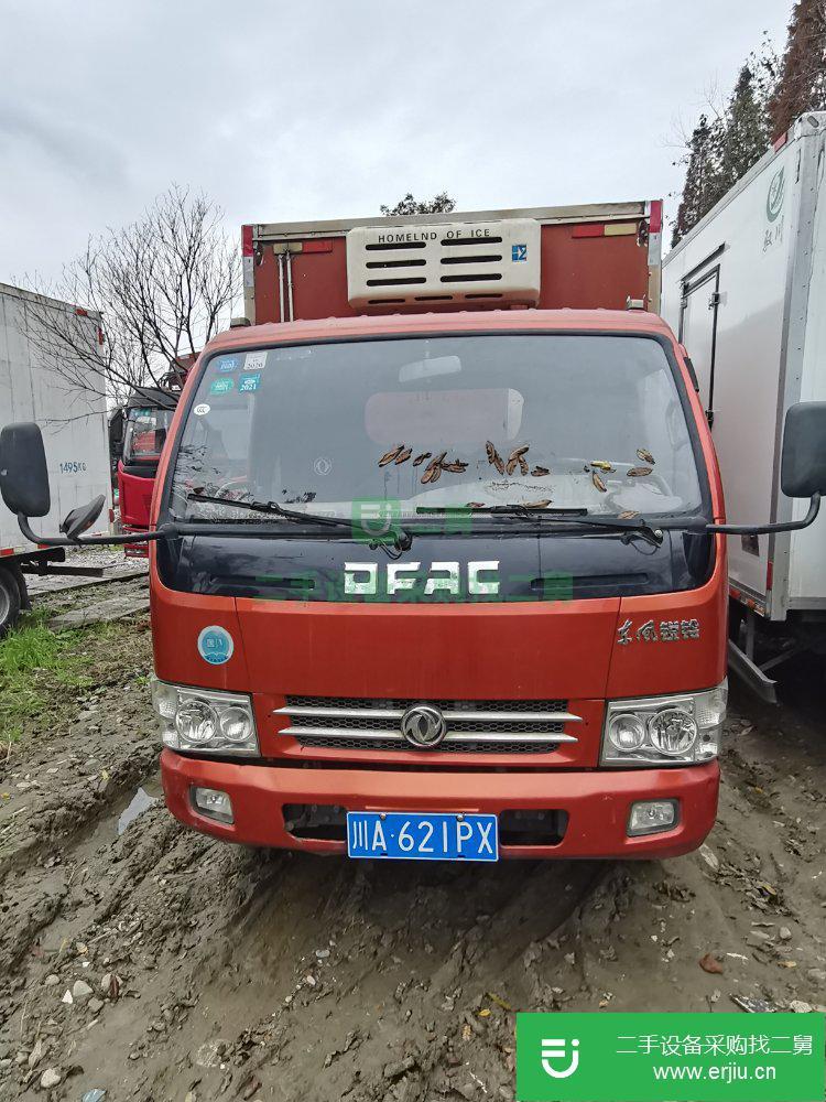 四川出售二手東風多利卡冷藏車115馬力國四冷藏車車況好，性能良好