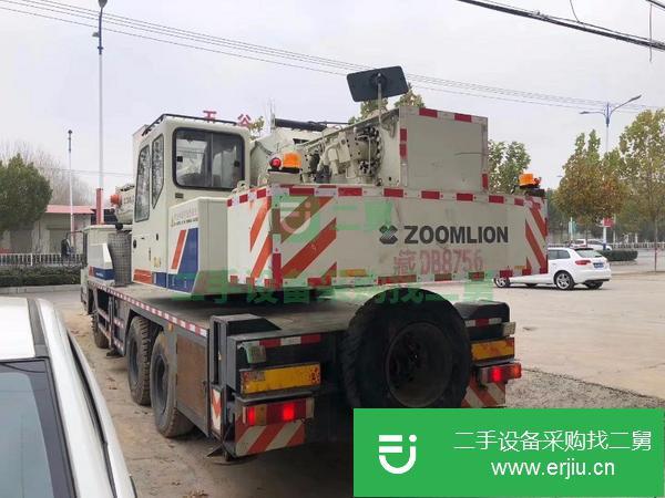 河南出售二手中聯(lián)重科QY25V5五節(jié)39.5米主臂國四吊車車況精品,協(xié)議過戶