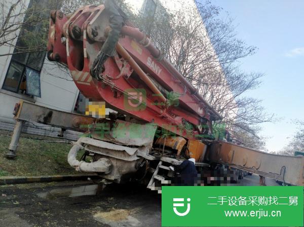 江蘇出售二手三一52米6節臂混凝土泵車完美車況