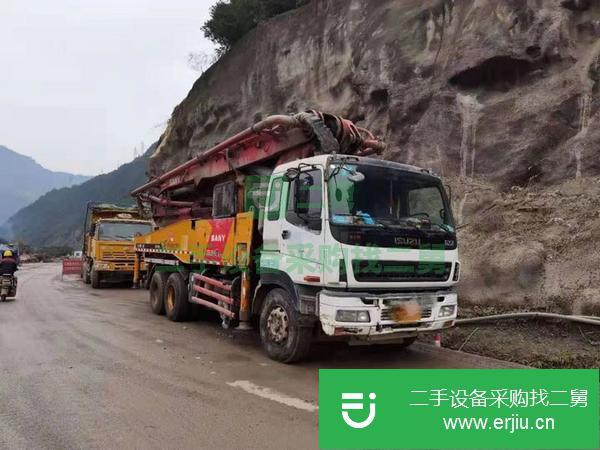 云南出售二手五十鈴46米泵車手續齊全