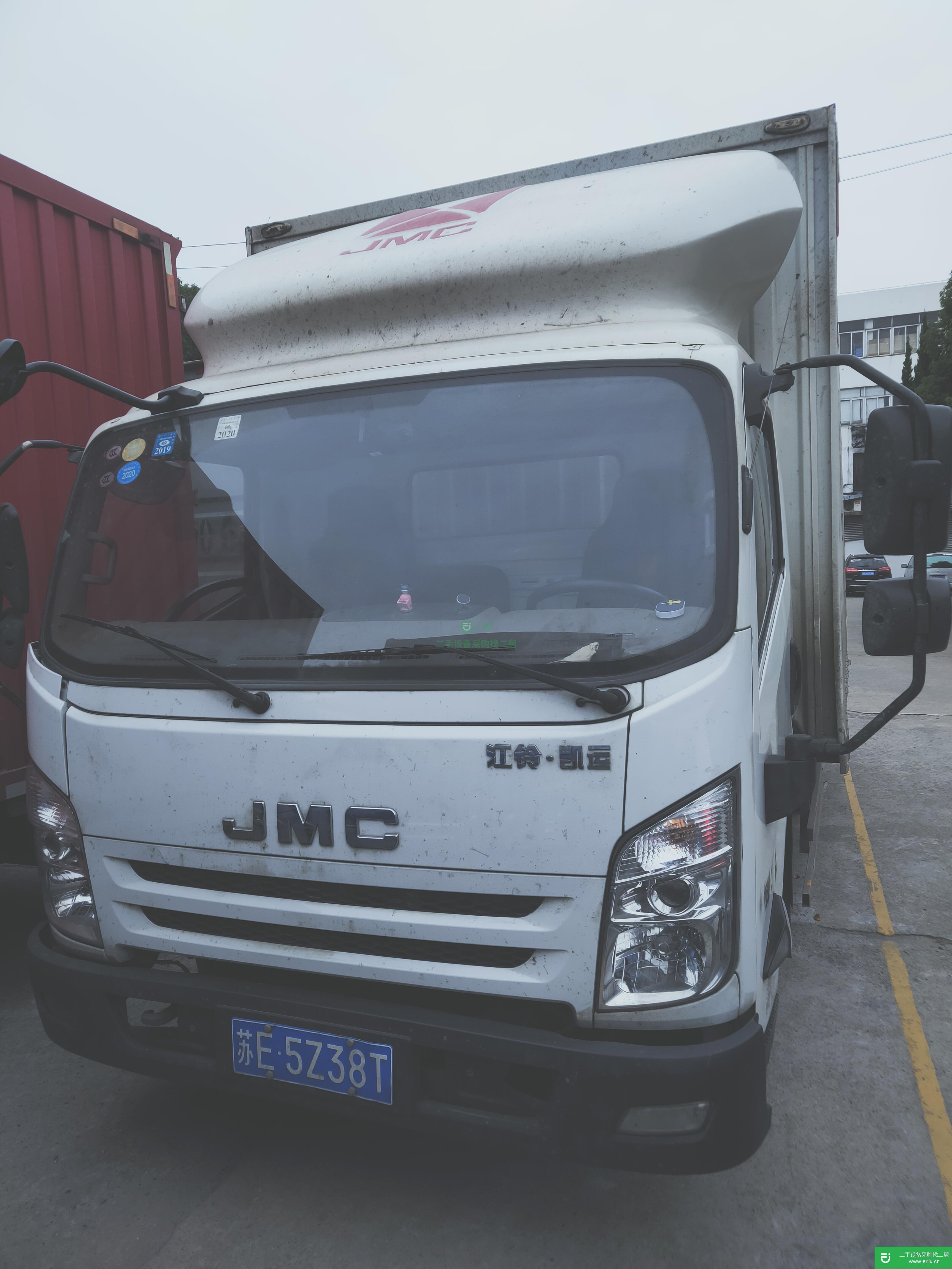 上海出售二手江鈴120馬力國五箱式貨車車況好