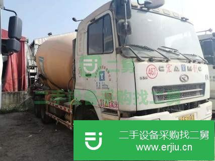 廣西出售二手國(guó)四華菱大12方攪拌車