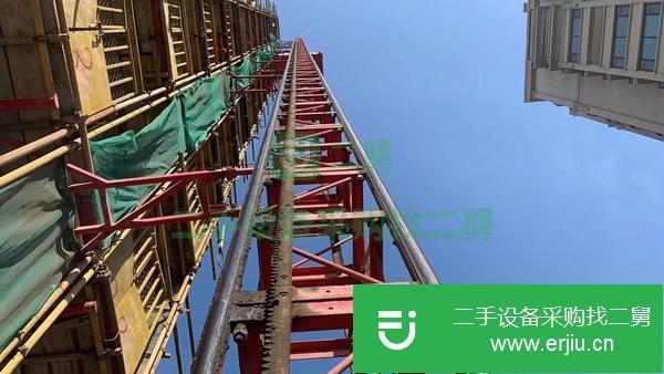 河南出售二手19年華中施工電梯
