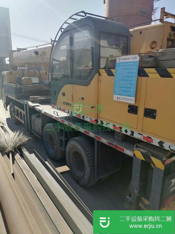內蒙古出售二手徐工16噸吊車超級省油,回去就能干活兒