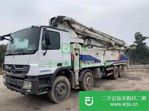 湖南出售二手中聯56米泵車車況精品漂亮